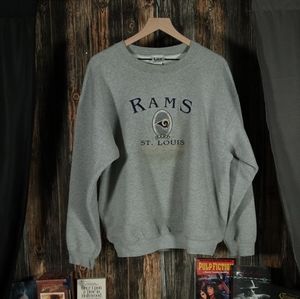 Rams Creneck Size L